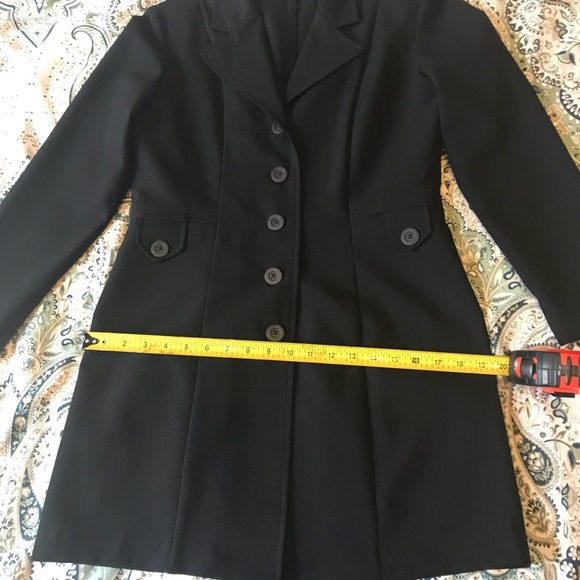 Spago long black blazer - Picture 5 of 7